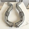 BMW N63R & N63B Catless Race Downpipes - M550i, 750i, M850i, X5, X6, X7 | Palenon Performance