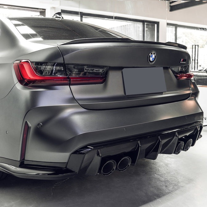 Carbon Fiber Rear Diffuser - BMW G80 M3 & G82/G83 M4