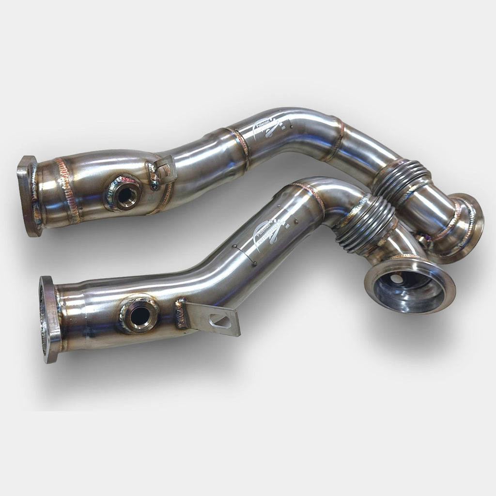 2007-2013 N54 Racing Downpipes For BMW 1M/ 135i/ 335i/ 335is/ 335Xi - Palenon Performance