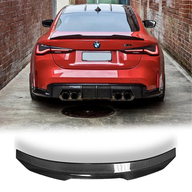 BMW G22 & G82 M4 PSM Trunk Spoiler - Carbon Fiber
