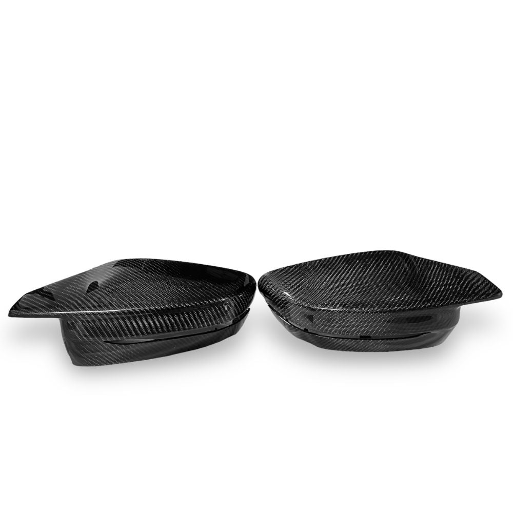 Carbon Fiber Mirror Caps For BMW G80 M3, G82/G83 M4 - OEM Style
