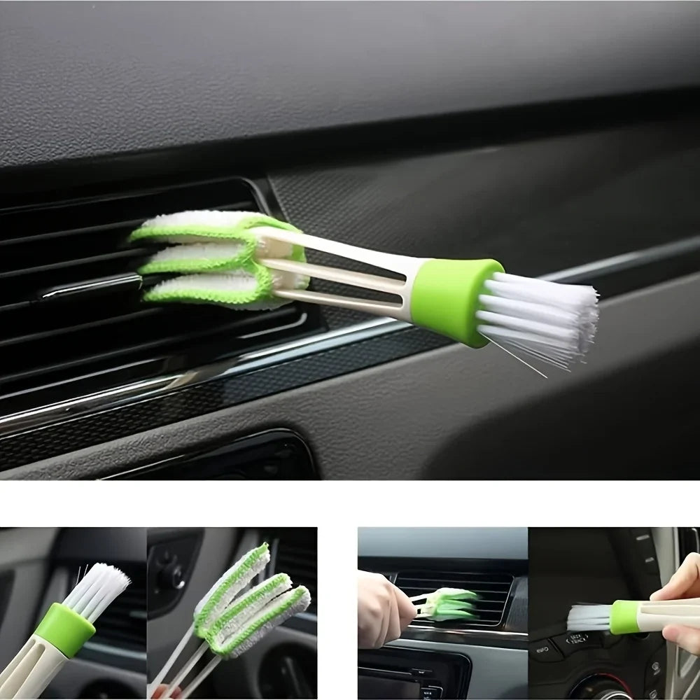 New Car Cleaning Kit Scrubber Drill Detailing Brush Set Air Conditioner Vents Towel Polisher Car Auto Detailing Tools