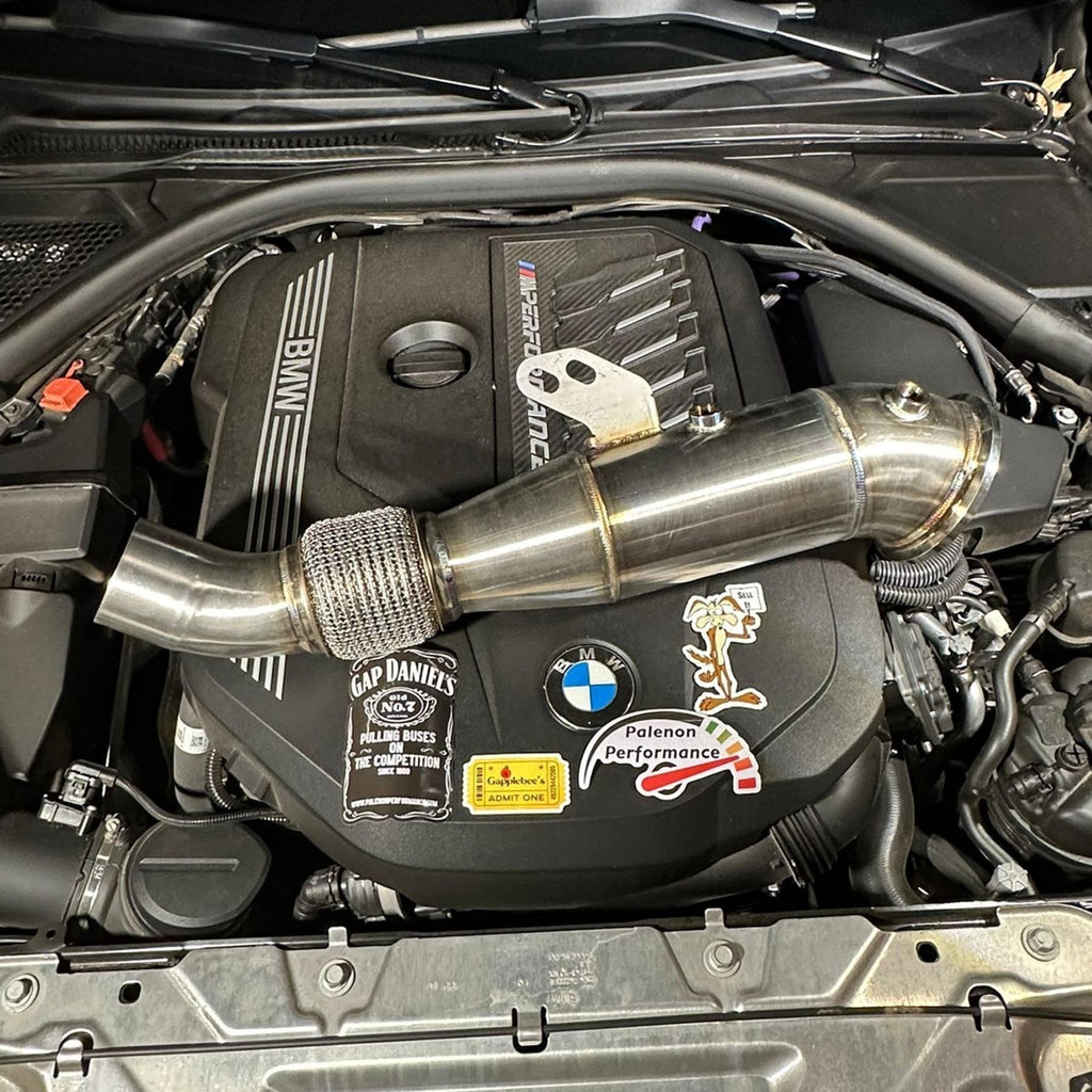 Supra & BMW B58 Racing Downpipe - M340i, M440i, M240i, 340i, 440i, 540i, 640i, 740i, X3, X4, X5, X6, X7 | Palenon Performance