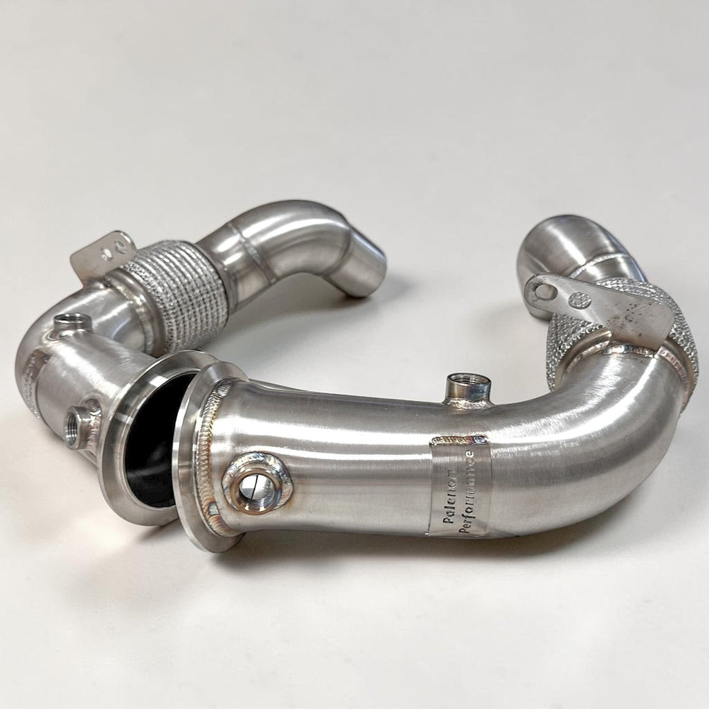 Race Downpipe For BMW F10 M5 and F12, F06, F13 M6 including Competition (S63 Engine) | Palenon Performance